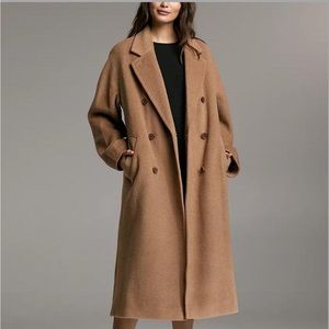 Aritzia Bavarian Slouch Camel Hair Coat